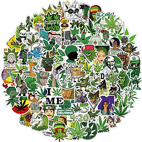 Sticker dán cao cấp CỎ DẠI Cực COOL ms#195