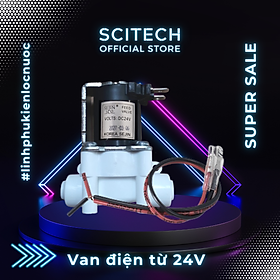 Mua Van điện từ 24V  36V nối nhanh kèm dây điện dùng trong máy lọc nước - Hàng chính hãng