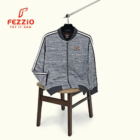 Áo khoác bomber nam chất nỉ cotton 2 lớp giữ ấm mùa đông thương hiệu Fezzio chính hãng