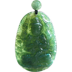 Mặt Dây Chuyền Phật Thiên Thủ Thiên Nhãn Đá Chalcedony Ngọc Quý Gemstones MD12
