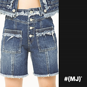 Quần short jeans nữ thời trang MESSI WJT0173