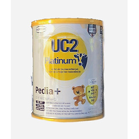 Sữa bột UC2 Platinum Pedia+ lon 800g (giúp bé cải thiện tình trạng biếng ăn, dành cho trẻ từ 1 tuổi trở lên)