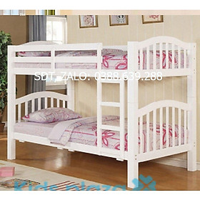 Mua Giường 2 Tầng Gỗ Tự Nhiên 030 (White)