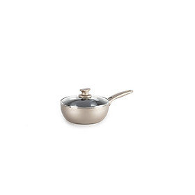 Mua Chảo chống dính ceramic cao cấp GreenPan Cam.Bronze 20cm lòng sâu có nắp - 681496 (bảo hành 2 năm)