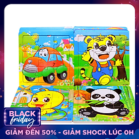 COMBO 5 tranh ghép hình 9 miếng