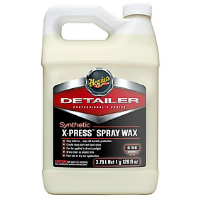 Meguiar's Wax bóng nhanh cho sơn xe X-Press Wax - Synthetic X-Press Spray Wax, D15601, 3,79L
