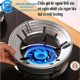 Kiềng chắn gió bếp gas tránh tạt lửa, kiềng chống tảng nhiệt giúp tiết kiệm gas G361-Kiengbepgas