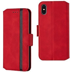 Thích hợp cho iPhone6s / 7 / 8Plus / X / XR / XSMAX / 11 / 11PRO / 11PROMAX Vỏ điện thoại thời trang retro-Đỏ