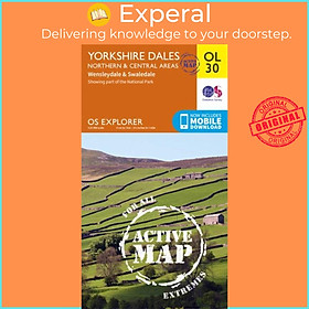 Sách - Yorkshire Dales Northern & Central by Ordnance Survey (UK edition, paperback)