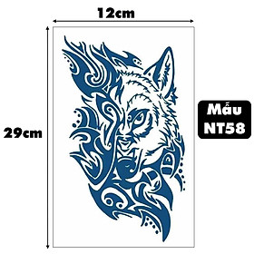 Hình Xăm 15 Ngày To 29x12cm Thánh Giá Đại Bàng Kiếm Gươm Rắn Rồng Bọ Cạp Cô Gái Hoa Sói Xăm Vòng Tay Legaxi