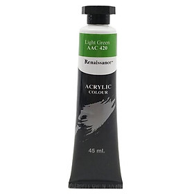 Tuýp Màu Acrylic 45 ml - Renaissance 420 - Light Green