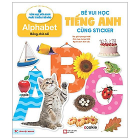 Bé Vui Học Tiếng Anh Cùng Sticker - Alphabet - Bảng Chữ Cái