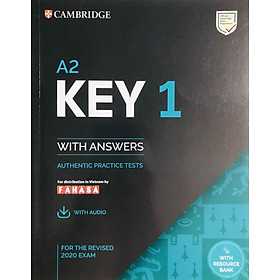 Cambridge - A2 Key with answers (with Audio and Resource Bank)