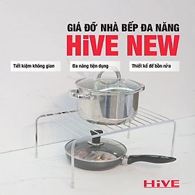 Kệ nhà bếp đa năng Hive New Inox 304.