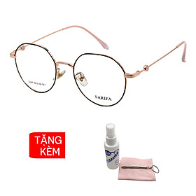 Gọng kính, mắt kính chính hãng SARIFA 3297 DH - Tặng 1 nước và khăn lau kính - khăn màu ngẫu nhiên