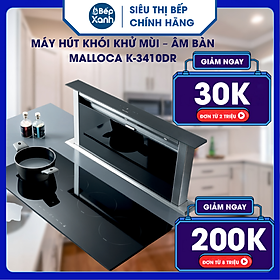 Mua Máy hút khói khử mùi – âm bàn Malloca K-3410DR - Hàng Chính Hãng