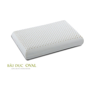 Mua Gối nằm oval cao su Vạn Thành chính hãng  ruột gối nằm cao su thiên nhiên 100%  cam kết chính hãng