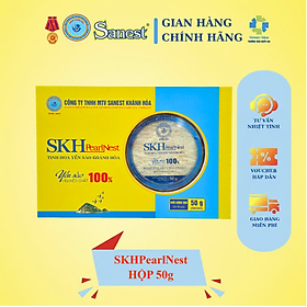 SKHPearlNest Khánh Hòa Đặc sản yến sào tinh chế hộp 50g