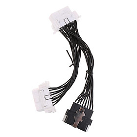 Car OBD2 Y Splitter Connector Extension Cable Wire