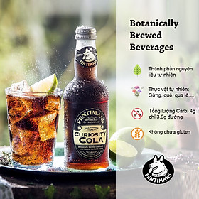 Fentimans Tonic Curiosity Cola Nước Thảo Mộc Có Ga Vị Cola Anh Quốc Lốc 4 chai x 275ml