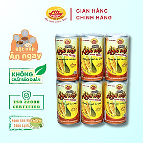 Cháo Ngô Nếp Minh Trung 365g Không Chất Bảo Quản - Combo 6 Lon Cháo Ngô Nếp 6