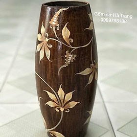 Mua Lọ bom giả gỗ gốm sứ Bát Tràng cao cấp