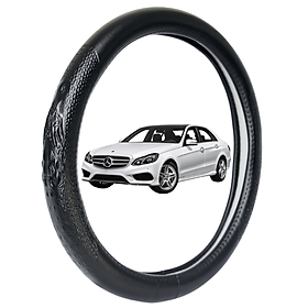 Bọc Vô Lăng ô tô MERCEDES BENZ E350 | Da Thật Khâu Tay Cao Cấp - Mã BLAGO