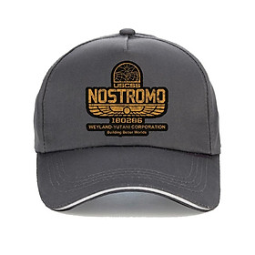 Vintage Aliens Nostromo Gold Logo Cap Cap Thương hiệu thời trang nam nữ Sunhat Weyland Yutani Corp Mũ phim Color: Pink Size: Adjustable