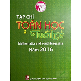 Hình ảnh Tạp chí Toán học và Tuổi trẻ 2016