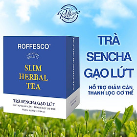 Trà Sencha Gạo Lứt Thanh Lọc Cơ Thể Hộp 20 Túi Lọc