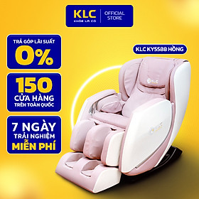 Ghế massage toàn thân KLC K5588, Công nghệ nhiệt hồng ngoại Nhật Bản cao cấp