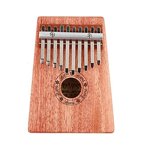 Mua Đàn Kalimba 10 Phím K10M (Gỗ Mahogany - Mbira Thumb Finger Piano 10 Keys - Kèm túi  Khăn lau  Sách học 206760