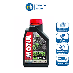Nhớt Xe Số Motul 3100 Gold 4t 10w40 20x1l Vn