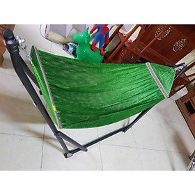 Mua VÕNG XẾP SƠN TĨNH ĐIỆN KIỂU CỠ NGƯỜI LỚN TẶNG KÈM LƯỚI ĐẠI (Ảnh thật) Hàng Việt Nam