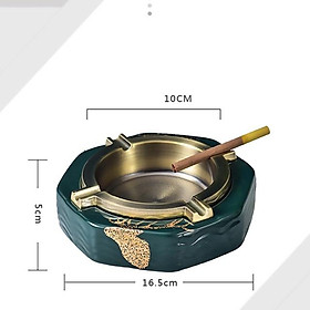 Mua Gạt tàn ngọc lục bảo ruột đồng