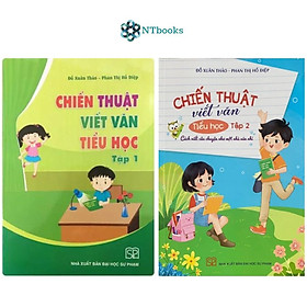 Ảnh bìa Combo 2 cuốn sách Chiến Thuật Viết Văn Tiểu Học Tập 1 + Tập 2