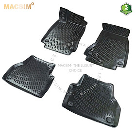 Thảm lót sàn ô tô nhựa TPU Silicon Audi A5 First generation 2007- 2016 Nhãn hiệu Macsim