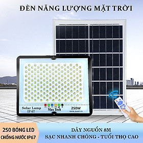 Đèn năng lượng mặt trời  MAXTECH bóng to 150w, 200w, 250w, 300w - Công suất lớn, Siêu bền- D1370