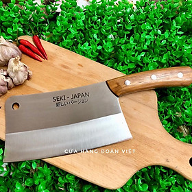 Mua Dao Chặt Xương NỘI ĐỊA Nhật Bản I Dao chặt xương cán gỗ I Dụng cụ nhà bếp chuyên nghiệp