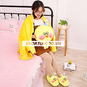 Mua Chăn trong gối vịt má hồng