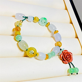Vòng tay lu thống cẩm thạch mix HBL-25071 | Trang sức PJS
