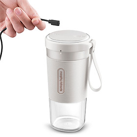 Morphyrichards Juicer Portable Charging Mini Wireless Juicer Food Mixer MR9600 Blue