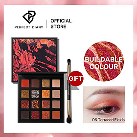 Bảng Phấn Mắt Perfect Diary 16 Màu Lâu Trôi Cao Cấp 18g