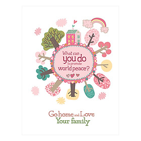 Hình ảnh Sổ Lò Xo Notebook -  Go Home And Love Your Family (196 Trang)