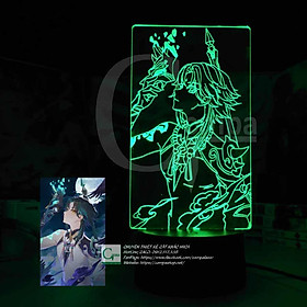 Mua Đèn Ngủ Genshin Impact Xiao Type 09 16 MÀU TUỲ CHỈNH GGSI1410