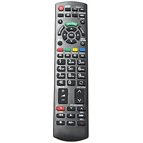 Điều Khiển Từ Xa Thay Thế 3D TV N2QAYB000659 NC Cho TV Panasonic - Phiên Bản Tiếng Anh - Đen