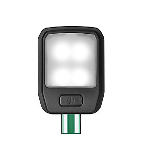 Đèn LED USB Đọc Sách DC5V 4 Cấp Độ Có Thể Uốn Cong - Đen (4 LED)