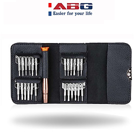 Mua Bộ Tua Vít Đa Năng ABG 25 Trong 1 Bộ Ví Tua Vít   Bộ Dụng Cụ Sửa Chữa  Nhiều Chi Tiết Dành Cho Máy Tính Xách Tay iPhone Máy Tính Để Bàn Dụng Cụ Cầm Tay- Hàng Chính Hãng