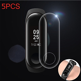 For Xiaomi Mi Band 3 Screen Protector 5 PCS Smart Wristband Smart Watch Film