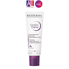 Kem dưỡng ẩm và phục hồi da Bioderma Cicabio Crème 40ml (Nhập khẩu)